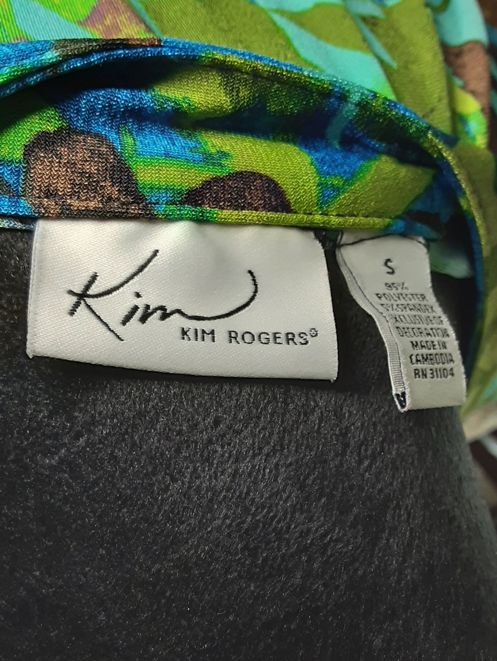 Kim Kim Rogers Colorful Button Down Shirt - Picture 6 of 7